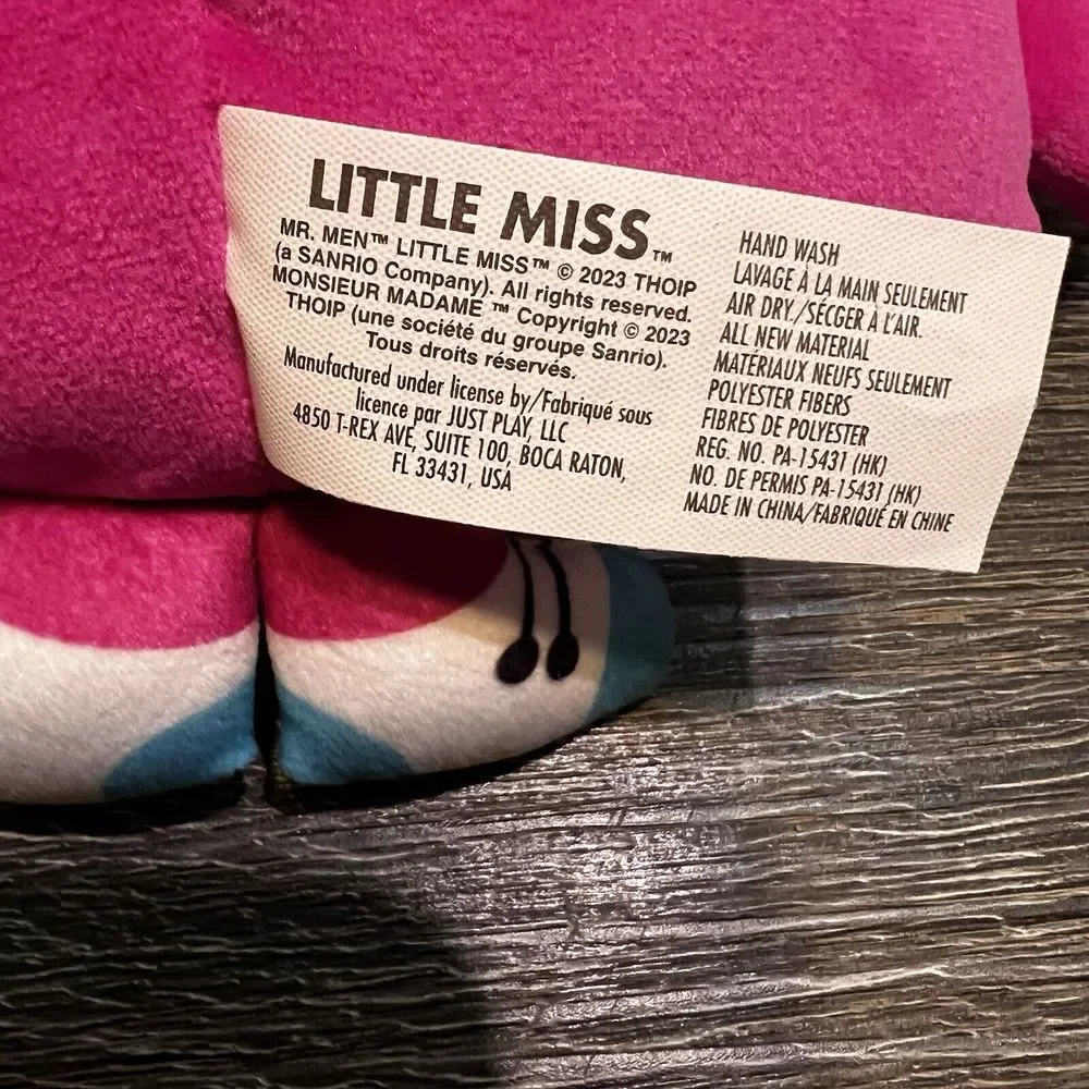 Little Miss‎ Chatterbox The Mr. Men Show Plush Toy NEW WITH TAG. VGC
